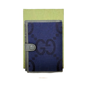 Gucci Blue Passport Holder Wallet